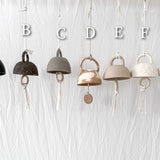 Handmade ceramic bell sample design, one-of-a-kind seconds sale
