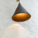 Ceramic loops pendant light, additional styled view