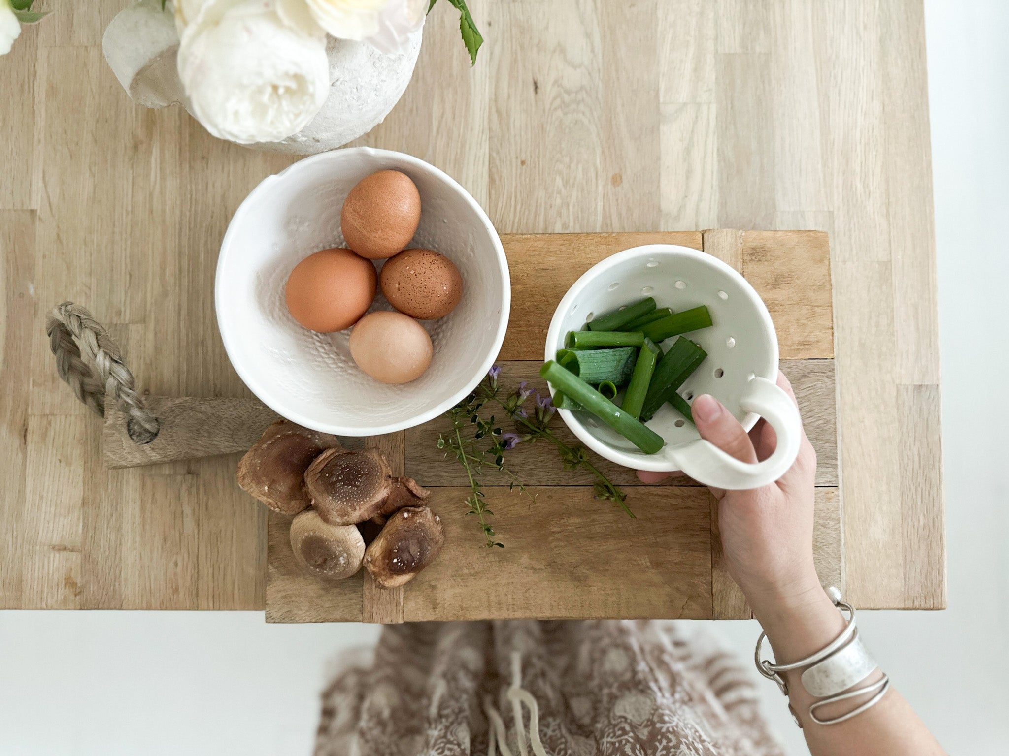 handmade white ceramics for the kitchen- MUDDY HEART