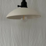 Handmade ceramic open pendant light cluster in a warm finish