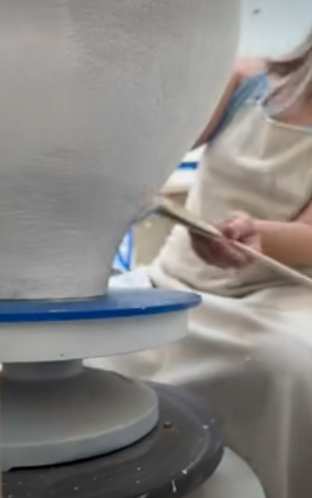 Ancient-inspired ceramic art vessel with an earthy glaze