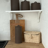 Handmade Ceramic Kitchen Canisters | Handmade Storage in 18 Neutral Tones — Muddy Heart, slow-made in North Carolina