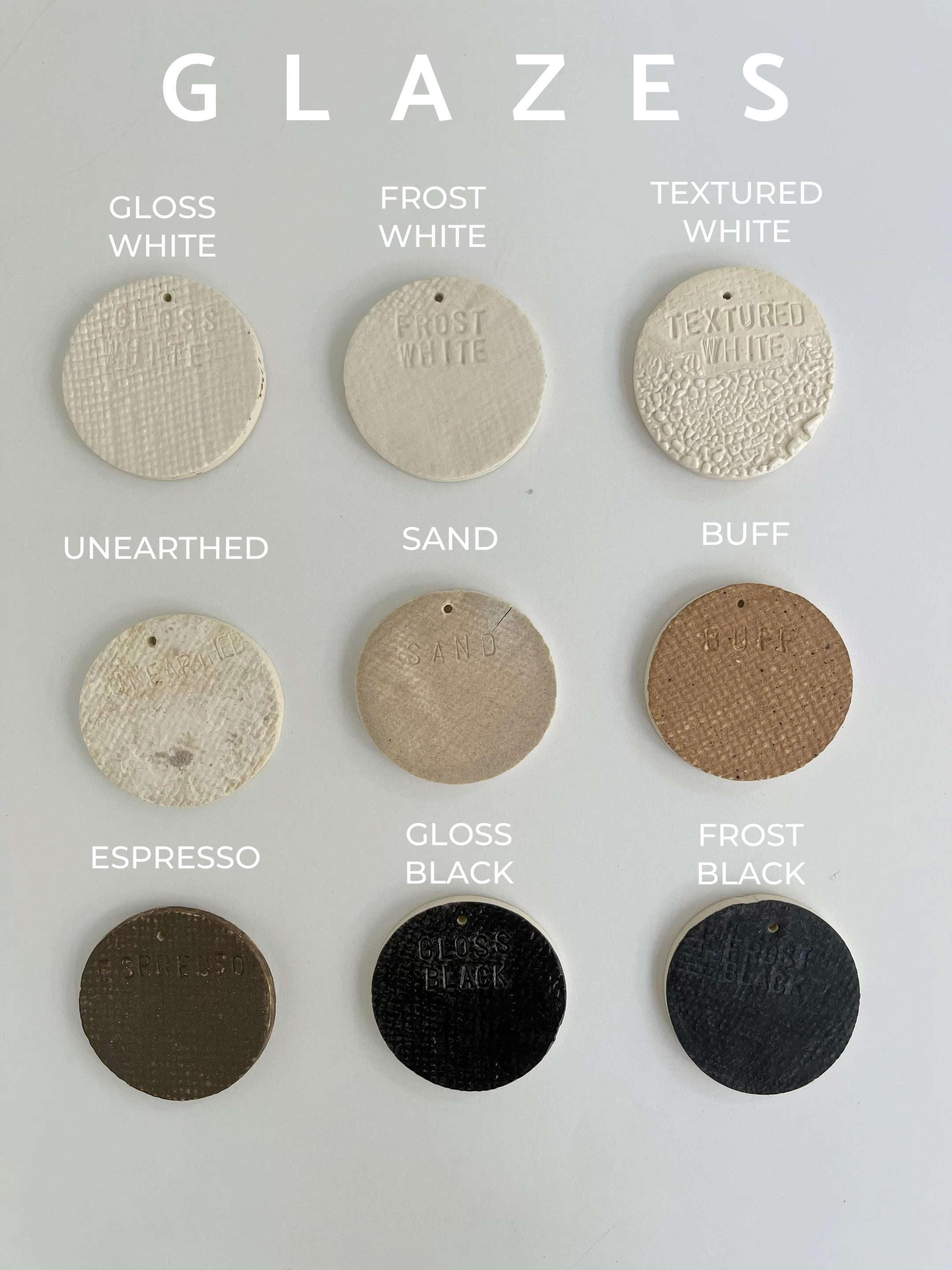 Neutral ceramic vases for minimalist home decor