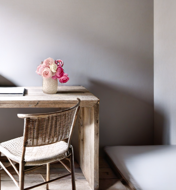 Star-textured ceramic vase, styled on a shelf