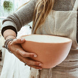 Handmade drip-glaze ceramic bowl by Muddy Heart