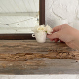 Petite handmade ceramic bud vase with small handles by Muddy Heart