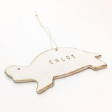 Turtle Personalized Ornament MuddyHeart